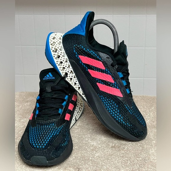 BOYS ADIDAS 4D FORWARD KICK BOOST ATHLETIC SHOES LIKE NEW SIZE 5 RARE WOMEN 6.5 - Picture 2 of 9